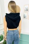 138976 Kapsonlu Crop Sweatshirt